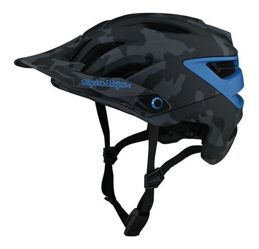 Casco Troy Lee Designs A3 con Mips Uno Camo Blue